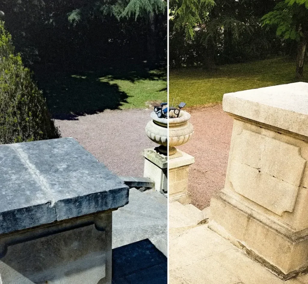 Avant et après nettoyage après chantier à Bordeaux – Groupe Propreté Solution