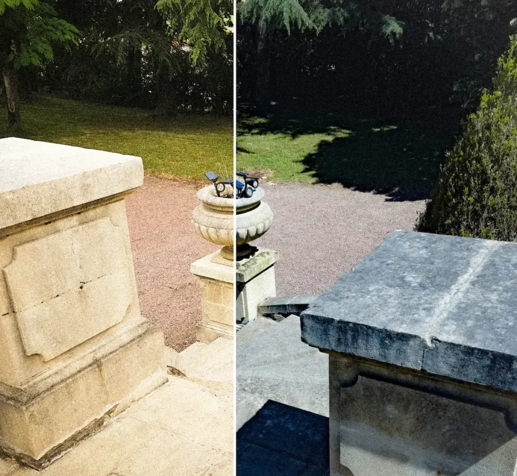 ettoyage de façade professionnelle à Bordeaux Nettoyage haute pression d’une façade salie par les intempéries à Bordeaux